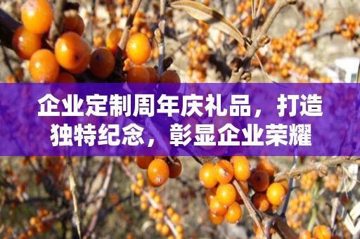 企业定制周年庆礼品，打造独特纪念，彰显企业荣耀